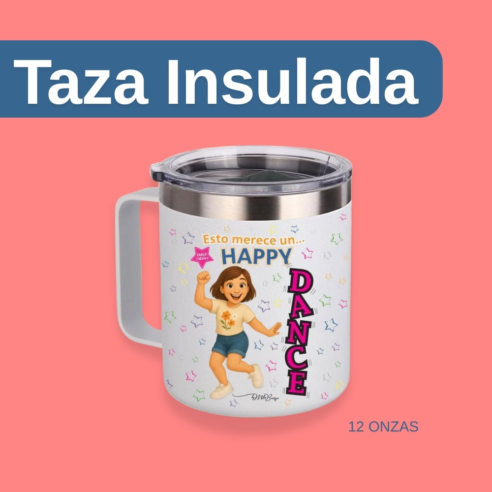 Taza Insulada Colección "Happy Dance"