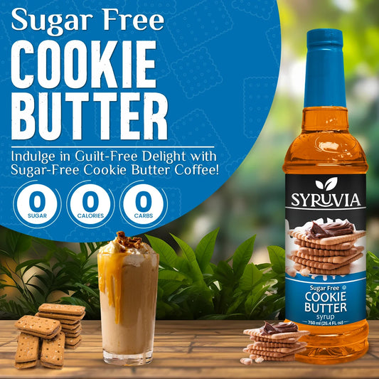 Sugar Free Cookie Butter Coffee Syrup-1