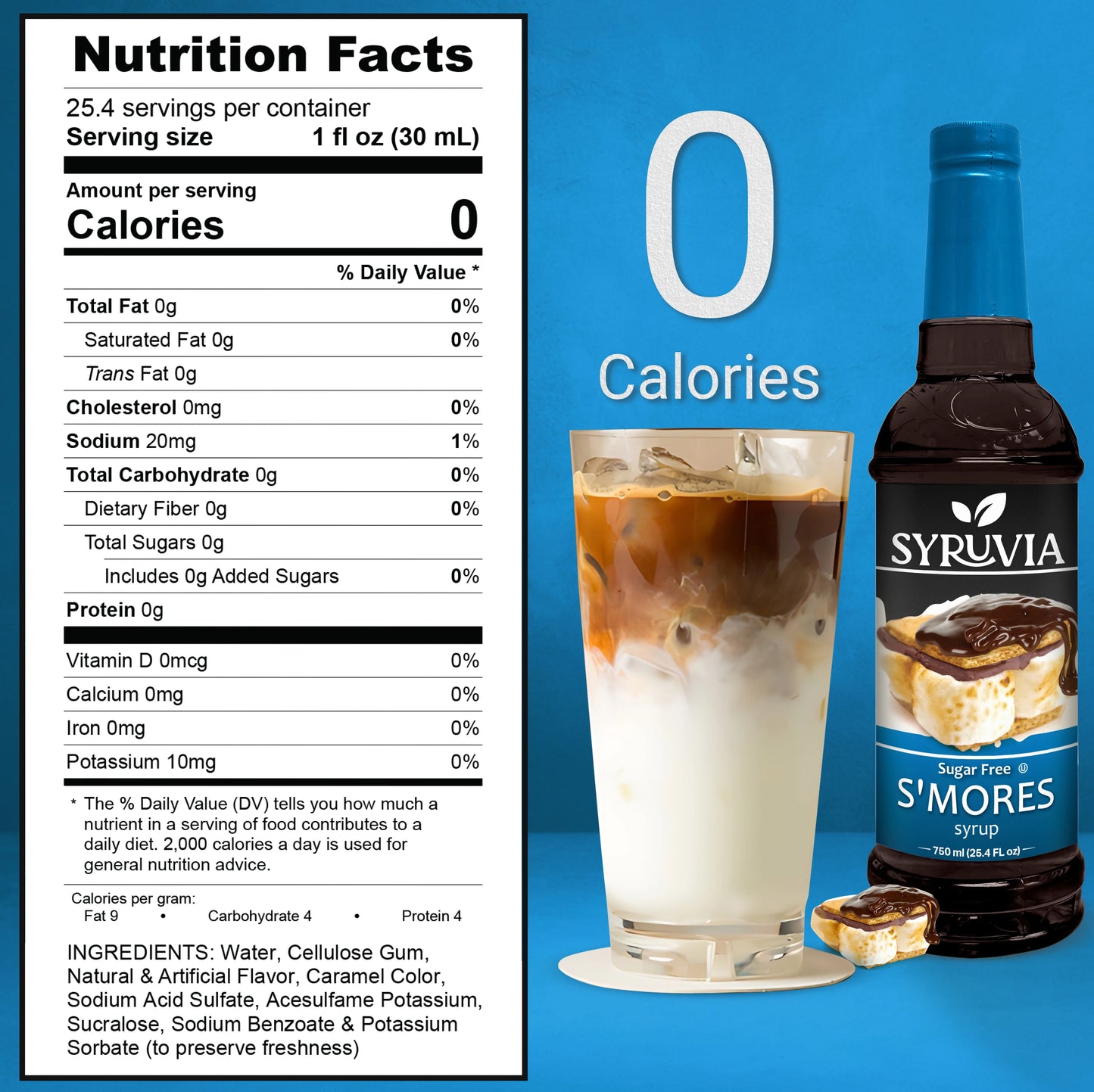 Sugar-Free S'mores Syrup