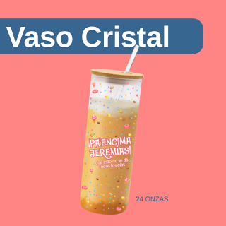 Vaso Colección "Pa' Encima Jeremías" - Versión sin Caricatura