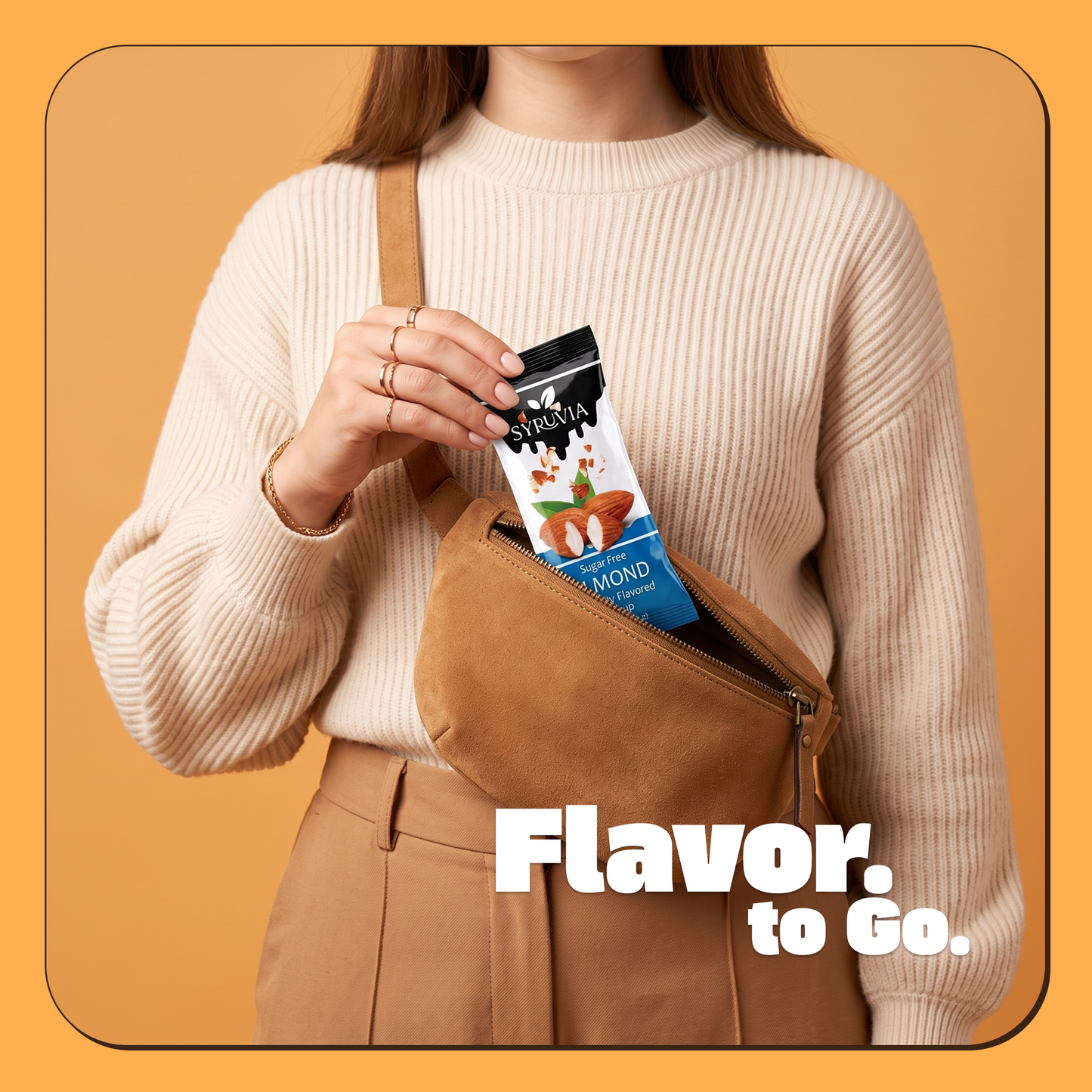 Sugar Free Almond Syrup Pouches