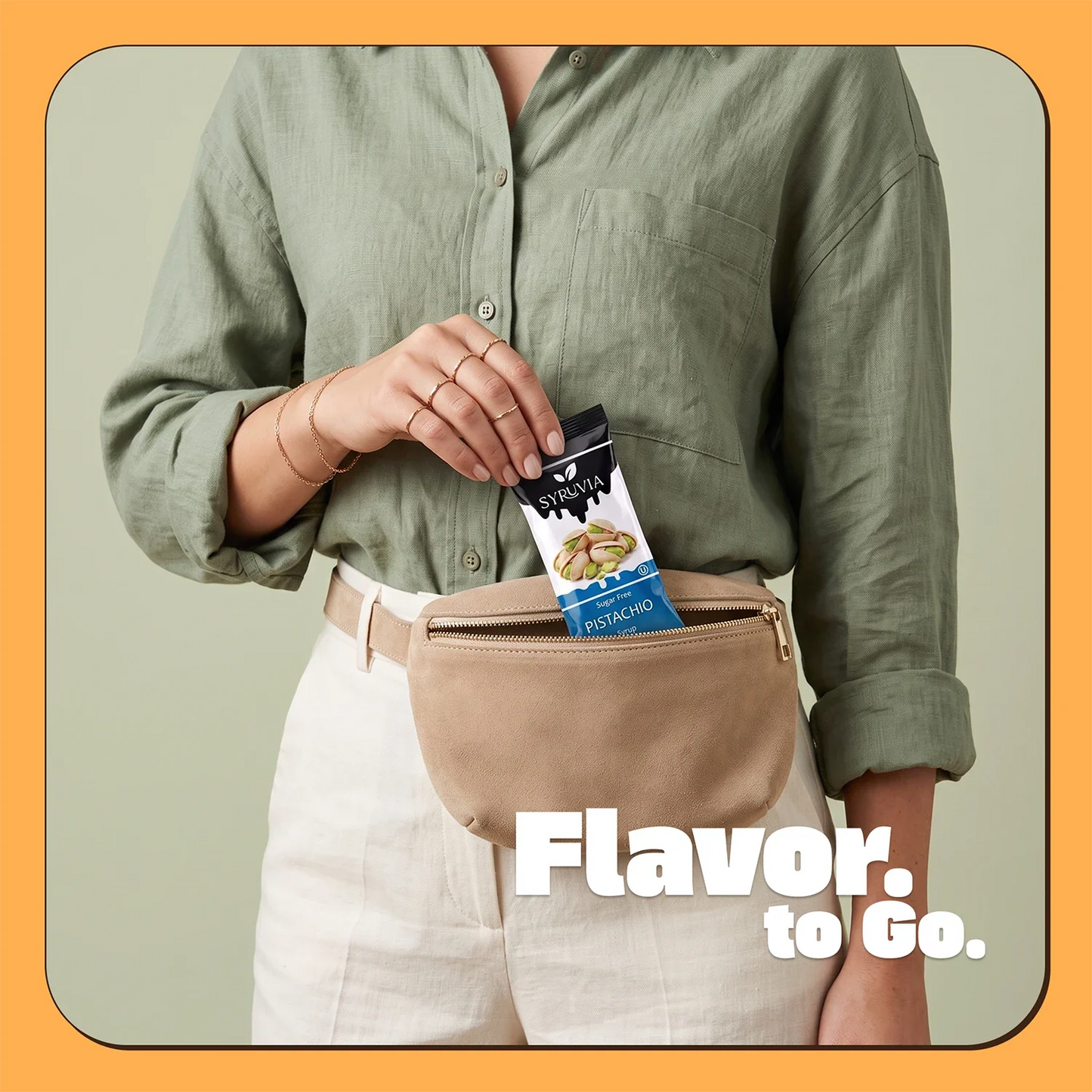 Sugar Free Pistachio Syrup Pouches