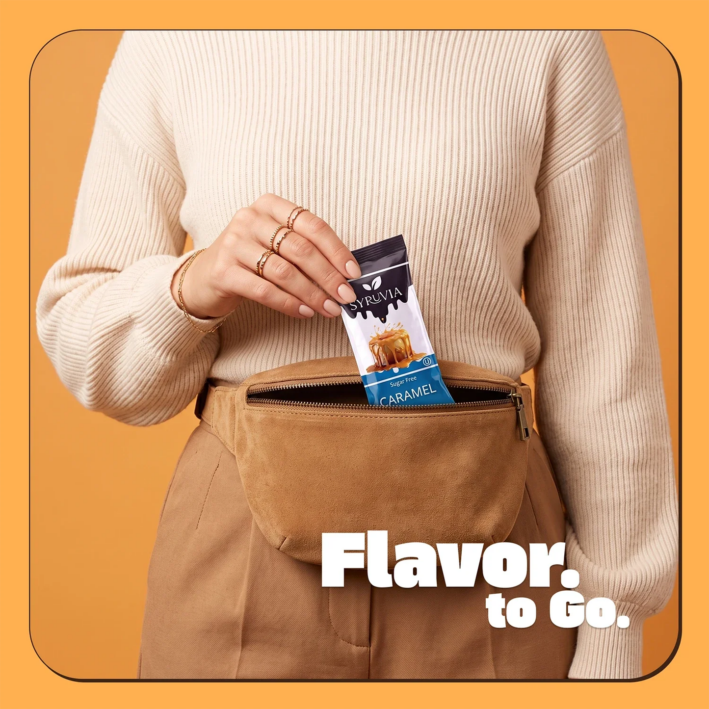 Sugar Free Caramel Syrup Pouches