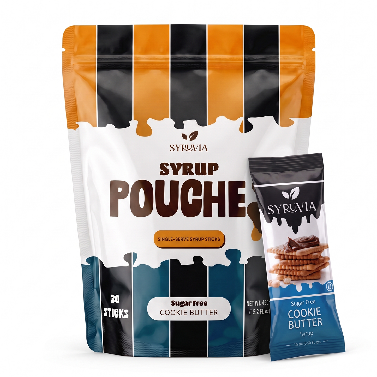 Sugar Free Cookie Butter Syrup Pouches