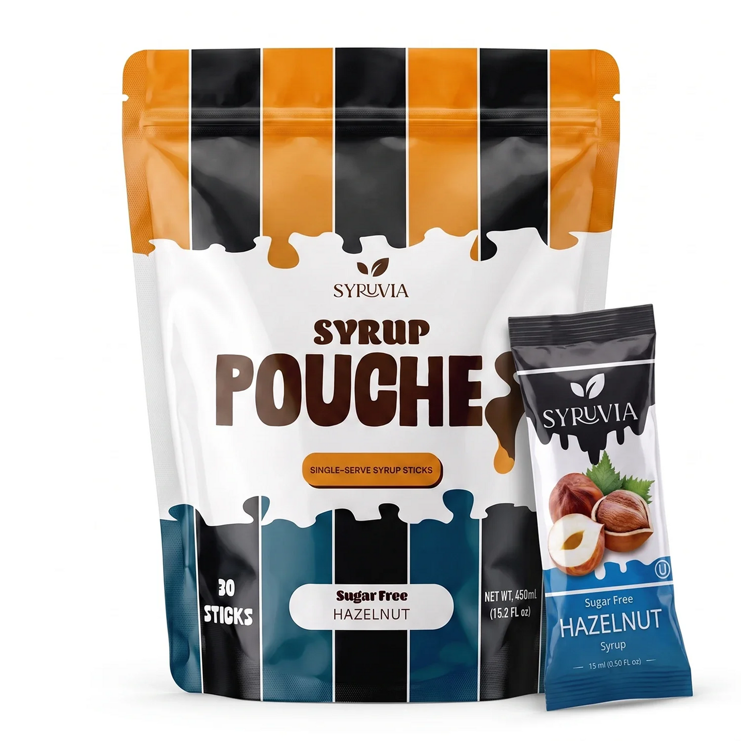 Sugar Free Hazelnut Syrup Pouches