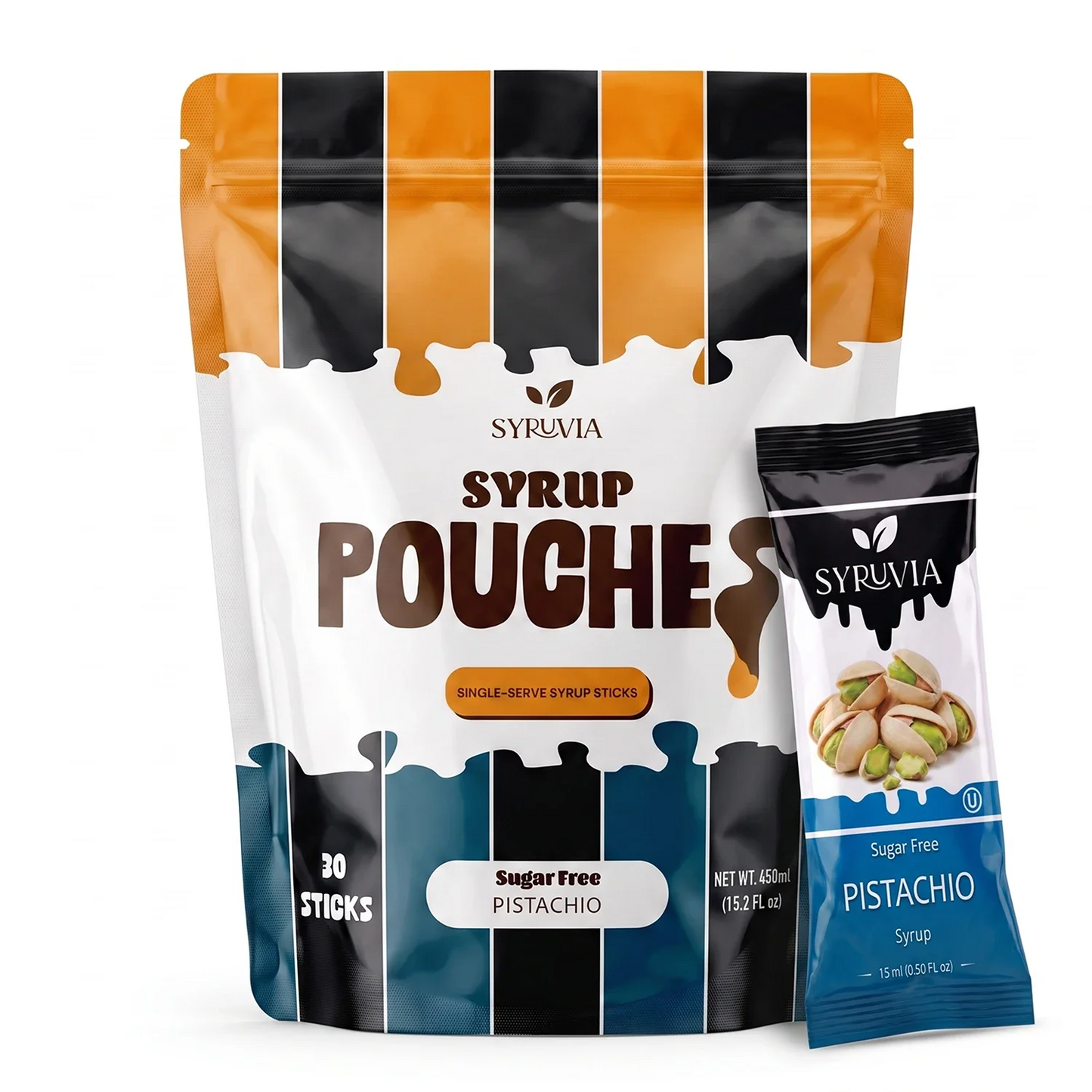 Sugar Free Pistachio Syrup Pouches