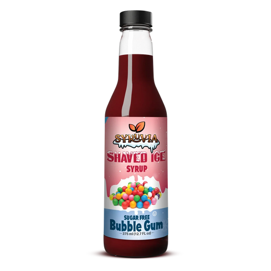 Sugar-Free Shaved Ice Bubble Gum Syrup