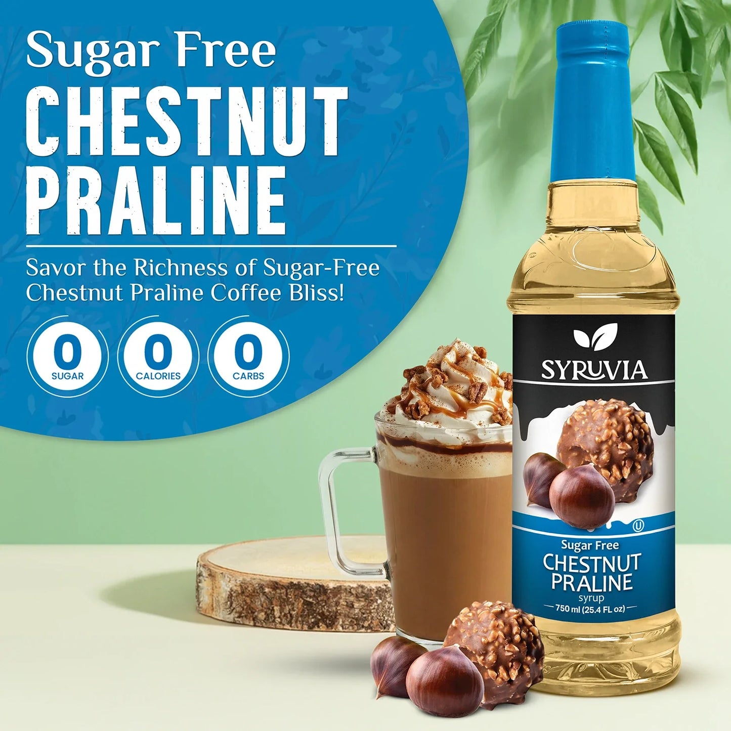 Sugar Free Chestnut Praline Syrup-1