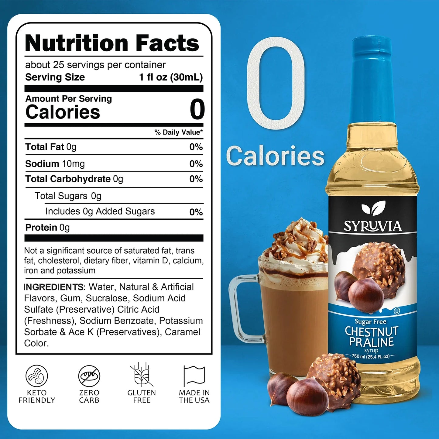 Sugar Free Chestnut Praline Syrup-2