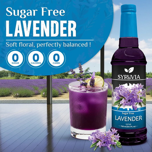 Sugar Free Lavender Latte Syrup-1