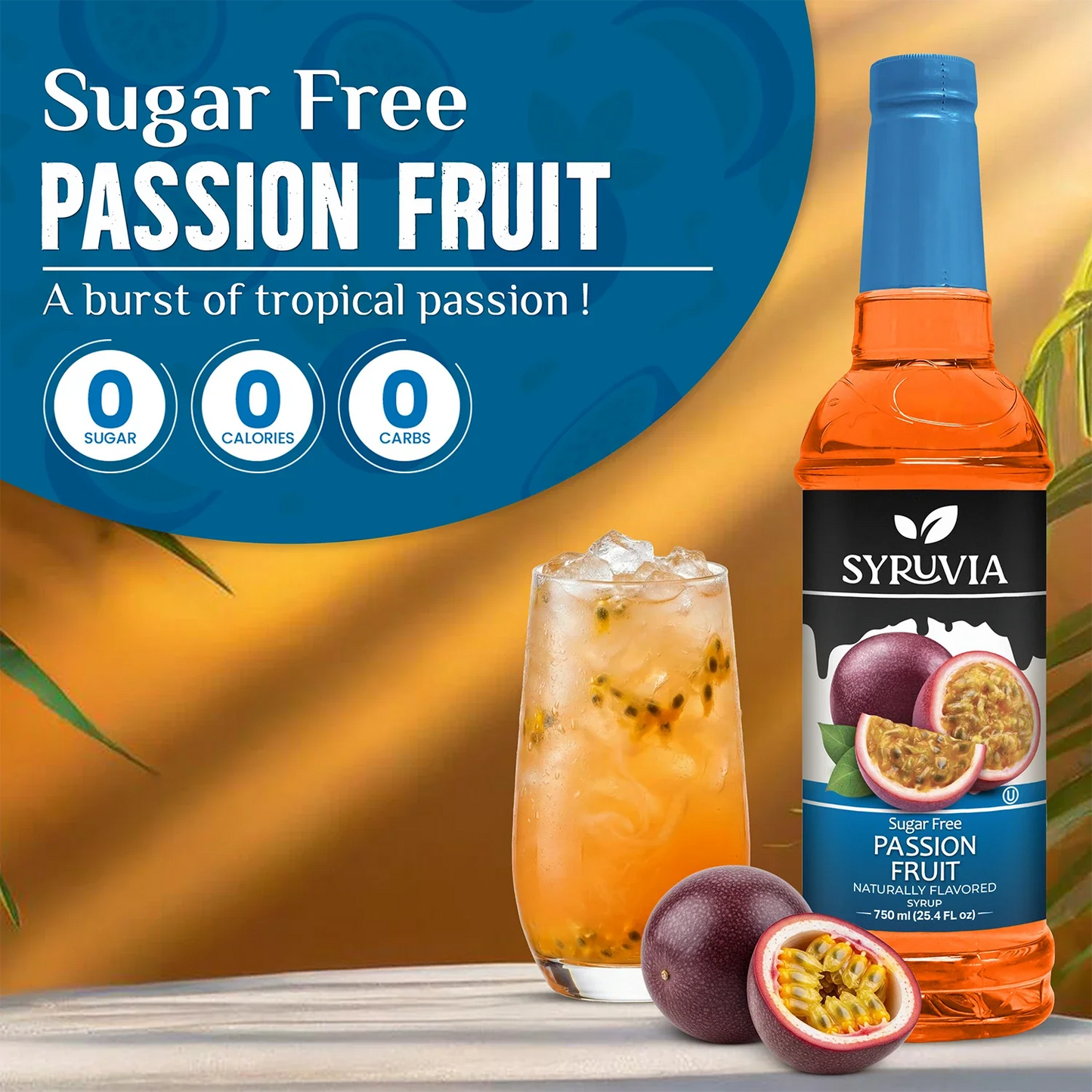 Sugar Free Passion Fruit Syrup