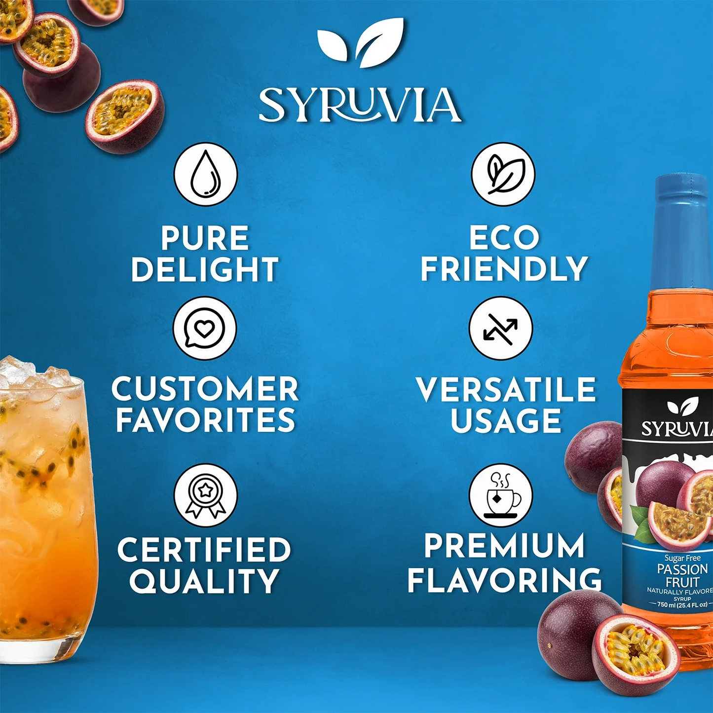Sugar Free Passion Fruit Syrup