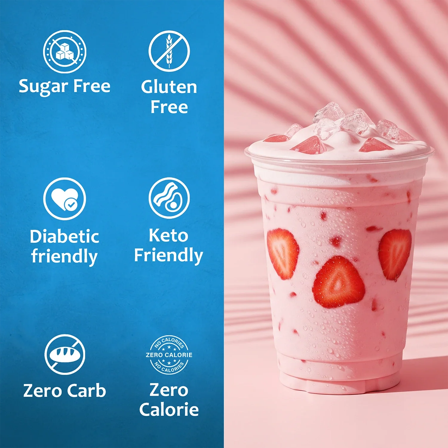 Sugar Free Pink Splash Syrup-3