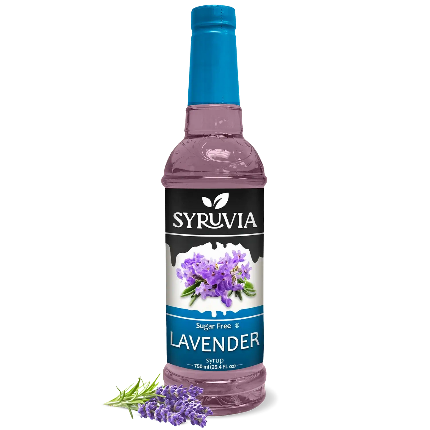 Jarabe de lavanda sin azúcar