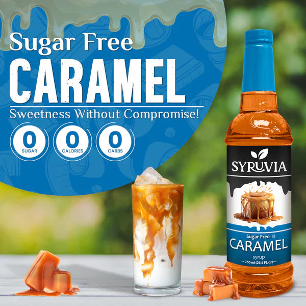Jarabe de caramelo sin azúcar