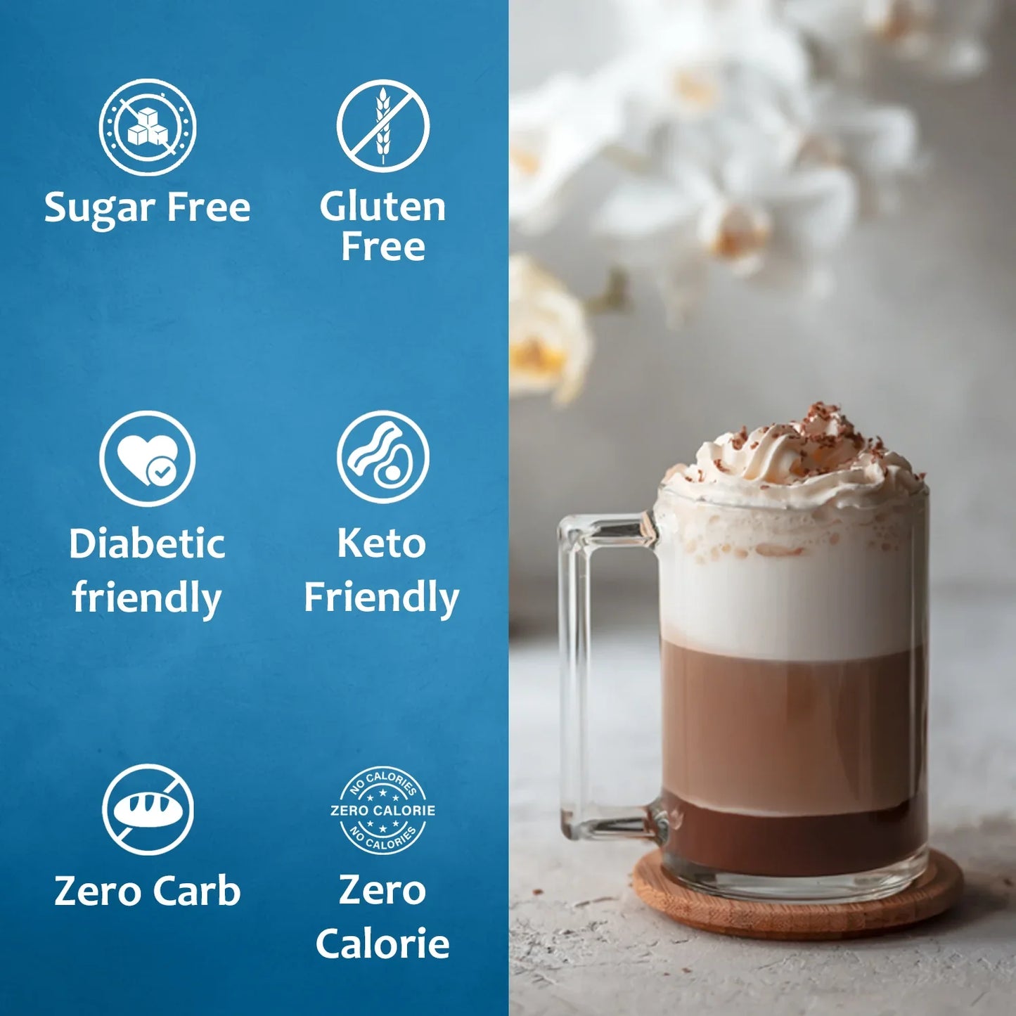 Jarabe de vainilla sin azúcar